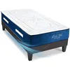 Image de Maison Aubertin Matelas Dolce Vita 90x190 cm, 28 cm, Lit 1 Place, 465 Ressorts Ensachés & Mémoire de Forme Haute Densité 60 kg/m³, Soutien Ferme, Orthopédique, Chambre Enfant, Adolescent ou Invité
