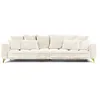 Image de Maison Aubertin Canapé Tissu Droit Beige Altamo - 4 Places