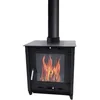 Image de SOLARIS Poêle à bois à accumulation 8,8-12 kW - bûches de 45 cm - rendement élevé
