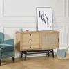 Image de Robin des bois - Buffet LALALA, chêne, métal, 1 Porte, 2 tiroirs, 120 cm