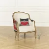 Image de Robin des bois - Victor : Fauteuil bergère Lin et Laine à Motifs