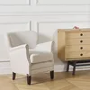 Image de Robin des bois - Max : Fauteuil Club en Tissu Anti-feu Beige
