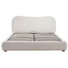 Image de Bestmobilier Hugo - lit Coffre - 160x200 cm - en Tissu Bouclette