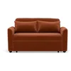 Image de Bestmobilier Ernest - Canapé Droit 2 Places Convertible en Velours côtelé
