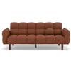 Image de Bestmobilier Adam - Canapé Convertible clic-clac 2 Places en Tissu texturé