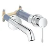 Image de Grohe Façade Mitigeur mural lavabo Essence - Taille M - Chromé+corps encastré
