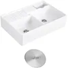 Image de Evier timbre d'office VILLEROY ET BOCH Tradition 89,5 x 63 céramique vidage manuel blanc + Cache bonde acier massif