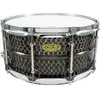 Image de WorldMax 14x6.5 inch Hammered Brass Shell caisse claire en laiton