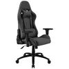 Image de REKT ULTIM8-RS - Chaise Gaming en Tissu Premium - Inclinable à 160 ° - Accoudoirs 3D - Coussin Ajustable pour La Nuque - Coussin Lombaire - Chaise de Bureau Supporte 150 Kg (Noir)