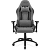 Image de REKT ULTIM8-RS - Chaise Gaming en Tissu Premium - Inclinable à 160 ° - Accoudoirs 3D - Coussin Ajustable pour La Nuque - Coussin Lombaire - Chaise de Bureau Supporte 150 Kg (Gris foncé)