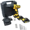 Image de VITO - Perceuse Visseuse 14,4V 3 batteries lithium-ion 2.0Ah + Chargeur rapide Eclairage LED Indicateur de charge