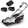 Image de X-performer Tondeuse à Gazon sur Batterie 40V Max - 6 Hauteurs de Coupe - 2 Batteries 4Ah et Chargeur Double