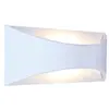 Image de Vision-EL 77042 Applique Murale LED, Aluminium, 12 W, Blanc, (L x I x H) -300 x 120 x 97 mm
