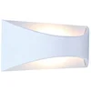 Image de Vision-EL 77043 Applique Murale LED, Aluminium, 6 W, Blanc, (L x I x H)-220 x 90 x 80 mm