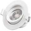 Image de Vision-EL 776322 Spot LED Plafond 4000°K Boîte, Aluminium/PC, 7 W, Blanc, (H x Ø)-90 x 44 mm