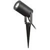 Image de Projecteur piquet slim GU5.3 noir IP65 - sans ampoule