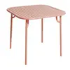 Image de Table carrée Week-end - 4 places Petite friture Blush taille unique
