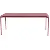 Image de Table rectangulaire Fromme outdoor - 8 personnes Petite friture Rouge Brun taille unique