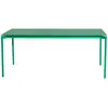 Image de Table rectangulaire Fromme outdoor - 8 personnes Petite friture Vert Menthe taille unique