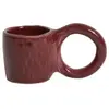 Image de Tasse expresso Donut, Pia chevalier - Set de 2 Petite friture Bordeaux S