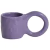 Image de Tasse expresso Donut, Pia chevalier - Set de 2 Petite friture Violet S