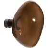 Image de Patère en verre Bubble grande Petite friture Marron L