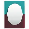 Image de Miroir Wander, AC/AL Studio Petite friture Rouge cerise S