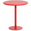 Image de Table ronde Week-end Bistrot Petite friture Rouge taille unique