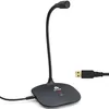 Image de KLIM Talk - Microphone USB PC et Mac - Compatible avec Tout Ordinateur - Micro de Bureau Professionnel - Audio Haute Définition - Nouvelle Version - Noir