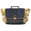 Image de Petit Cartable Aile Caramel et Cie Ref 57011 Bleu