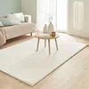 Image de Nazar Tapis Cosy Uni Shaggy Moelleux, Salon, Chambre, Doux à Poils Longs (120x160 cm, Blanc)