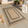 Image de Nazar Rugs - Tapis aspect Jute Nature 8868 beige/noir 120x170 cm