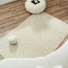 Image de Nazar Grand Tapis Uni Doux Beige, Rectangulaire, Motif Géométrique, Blanc, Tapis De Couloir, Chambre (80x150 cm, 157 crème)
