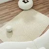 Image de Nazar Grand Tapis Salon, Chambre, Tapis Uni Doux, Rectangulaire, Motif Géométrique, Tapis De Couloir, Beige, Blanc (120x160 cm, 157 crème)
