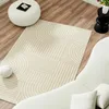 Image de Nazar Tapis Salon, Chambre, Beige, Uni Doux, Rectangulaire, Tapis Motif Géométrique, Grand , Blanc, Tapis De Couloir (163 crème, 80x150 cm)