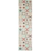 Image de Nazar Rugs - Tapis AZULEJO 756 multi 80x150 cm