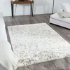 Image de Nazar Tapis Lasso à Motif géométrique, Poils Longs, Tapis Salon, Chambre, Tapis Abstrait, Graphique, Tapis Crème (671 Beige, 200x290 cm)