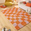 Image de Nazar Tapis Groovy, Coloré, Vintage, Rétro, Géométrique, Orange, Jaune, Rose, Rouge, Moelleux et Confortable, Tapis Salon
