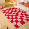 Image de Nazar Tapis Groovy, Coloré, Vintage, Rétro, Géométrique, Orange, Jaune, Rose, Rouge, Moelleux et Confortable, Tapis Salon