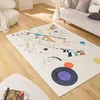 Image de Nazar Tapis Salon Lavable en Machine, Géométrique, Souple et Facile d'entretien, Antidérapant, en Polyester (954 Beige, 80x300 cm)