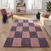 Image de Nazar Rugs - Tapis GROOVY 386 bleu/rose 160x230 cm
