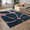 Image de Nazar Tapis Groovy, Coloré, Vintage, Rétro, Géométrique, Orange, Jaune, Rose, Rouge, Moelleux et Confortable, Tapis Salon
