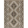 Image de Nazar Rugs - Tapis aspect jute TULUM 9054 intérieur & extérieur noir - 60x90 cm OS