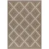 Image de Nazar Rugs - Tapis aspect jute TULUM 9041 marron 60x90 cm