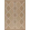 Image de Nazar Rugs - Tapis aspect jute TULUM 9048 intérieur & extérieur jaune - 120x170 cm OS