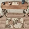 Image de Nazar Tapis, Tapis Salon Nature Aspect Jute Chiné Motif Moderne Style Boho, Tapis pour Salon, Chambre, Terrasse, Exterieur, Couleur Naturelle (9062 Noir, 60x90 cm)