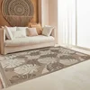 Image de Nazar Tapis, Tapis Salon Nature Aspect Jute Chiné Motif Moderne Style Boho, Tapis pour Salon, Chambre, Terrasse, Exterieur, Couleur Naturelle (9062 Marron, 120x170 cm)
