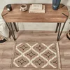 Image de Nazar Tapis, Tapis Salon Nature Aspect Jute Chiné Motif Moderne Style Boho, Tapis pour Salon, Chambre, Terrasse, Exterieur, Couleur Naturelle (9041 Noir, 60x90 cm)