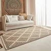 Image de Nazar Tapis, Tapis Salon Nature Aspect Jute Chiné Motif Moderne Style Boho, Tapis pour Salon, Chambre, Terrasse, Exterieur, Couleur Naturelle (9041 Bleu, 120x170 cm)