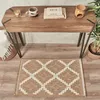Image de Nazar Tapis, Tapis Salon Nature Aspect Jute Chiné Motif Moderne Style Boho, Tapis pour Salon, Chambre, Terrasse, Exterieur, Couleur Naturelle (9041 Jaune, 60x90 cm)